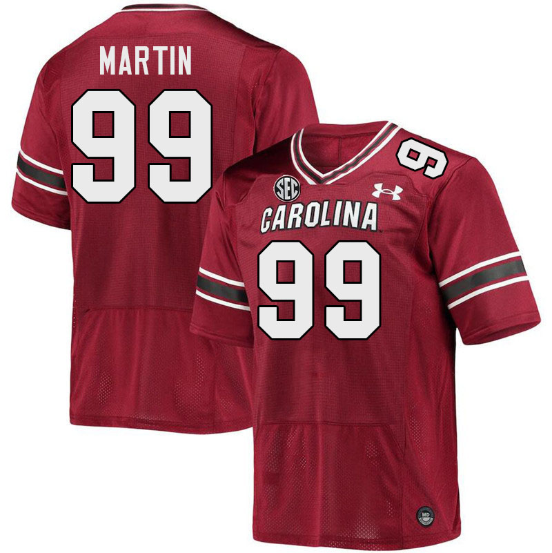 Men #99 D'Andre Martin South Carolina Gamecocks 2023 College Football Jerseys Stitched-Garnet